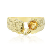 Citrine Silver Ring