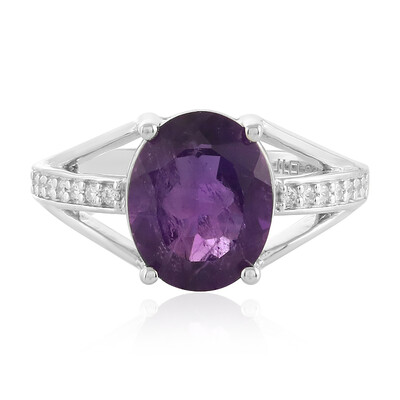 Amethyst Silver Ring