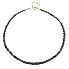 Mezezo Opal Silver Necklace