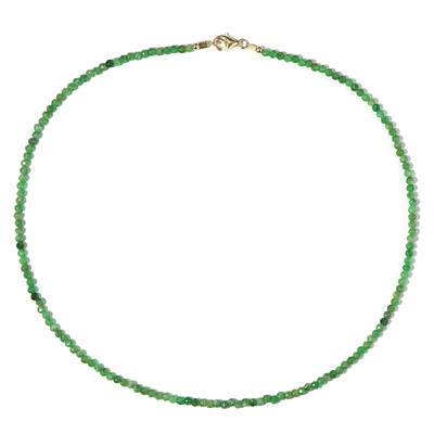 Tanzanian Tsavorite Silver Necklace