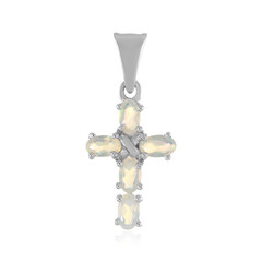 Welo Opal Silver Pendant