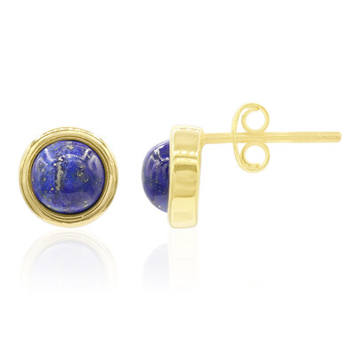 Lapis Lazuli Silver Earrings