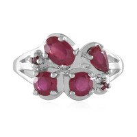 Madagascar Ruby Silver Ring
