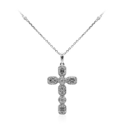 14K SI2 (H) Diamond Gold Necklace (CIRARI)