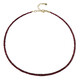 Tanzanian Ruby Silver Necklace