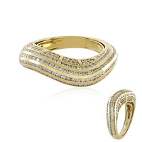 14K SI2 (H) Diamond Gold Ring (de Melo)