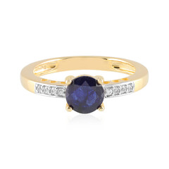 Madagascar Blue Sapphire Silver Ring