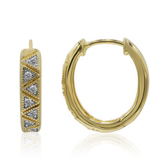 9K SI1 (G) Diamond Gold Earrings