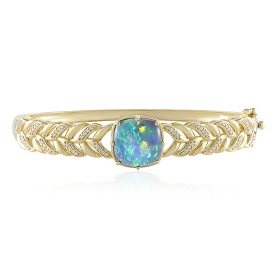 14K Mezezo Opal Gold Bangle (de Melo)