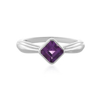 Zambian Amethyst Silver Ring