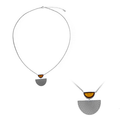 Baltic Amber Silver Necklace (dagen)