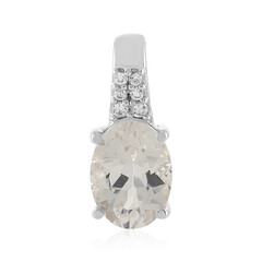 Danburite Silver Pendant