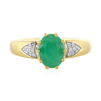 Socoto Emerald Silver Ring