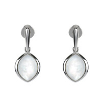 Mother of Pearl Silver Earrings