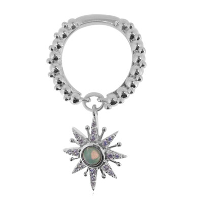 Welo Opal Silver Ring (Dallas Prince Designs)
