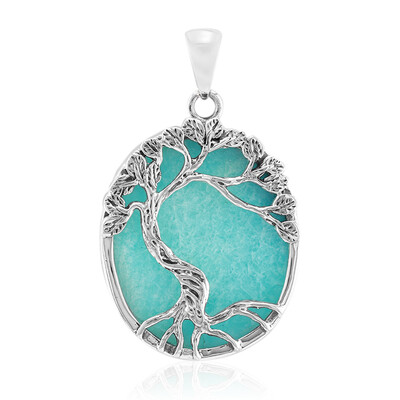 Amazonite Silver Pendant (Art of Nature)
