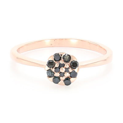 Fancy Diamond Silver Ring