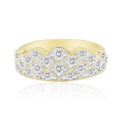9K SI1 (G) Diamond Gold Ring