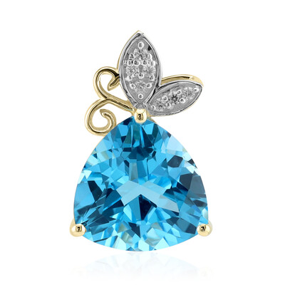 9K Marambaia Topaz Gold Pendant