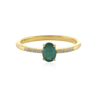Grandidierite Silver Ring