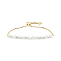 Aquamarine Silver Bracelet