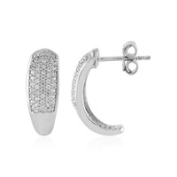 Zircon Silver Earrings