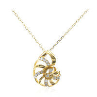 14K SI2 (H) Diamond Gold Necklace