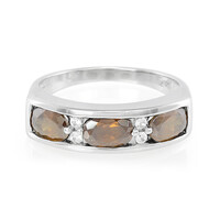 Sphene Silver Ring