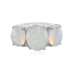 Welo Opal Silver Ring