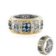 Tanzanian Aquamarine Silver Ring (Gems en Vogue)