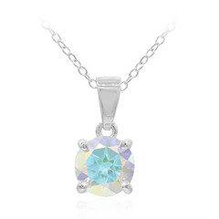 Moonlight Topaz Silver Necklace