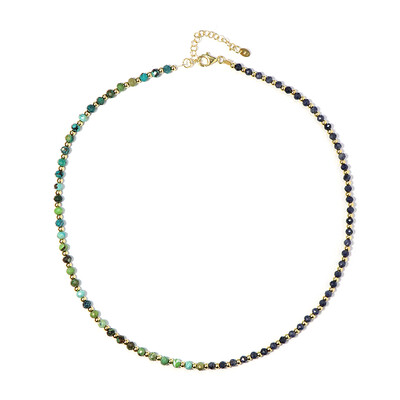 Blue Sapphire Silver Necklace