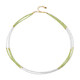 Peridot Silver Necklace
