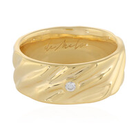 9K SI Diamond Gold Ring (de Melo)