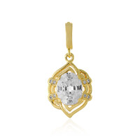 Zircon Silver Pendant