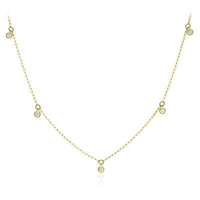 14K I1 (H) Diamond Gold Necklace (CIRARI)