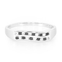 White Sapphire Silver Ring