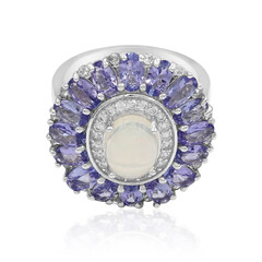 Welo Opal Silver Ring
