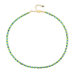 Peridot Silver Necklace