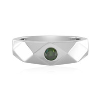 14K I1 Green Diamond Gold Ring (de Melo)