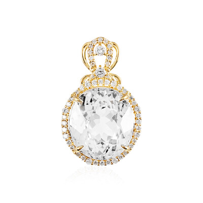 14K Danburite Gold Pendant (AMAYANI)