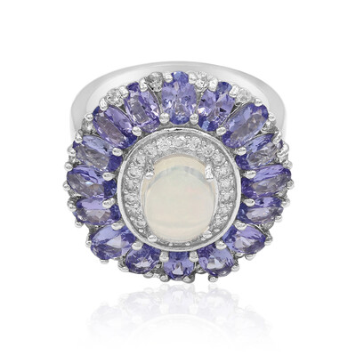 Welo Opal Silver Ring
