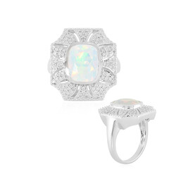 Welo Opal Silver Ring