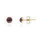 9K Rhodolite Gold Earrings (CUSTODANA)