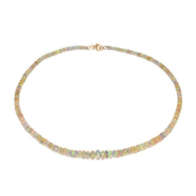 9K Welo Opal Gold Necklace