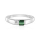 Benedito Green Tourmaline Silver Ring (Adela Silber)