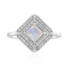 Welo Opal Silver Ring