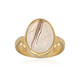 Rutile Quartz Silver Ring (Bali Barong)
