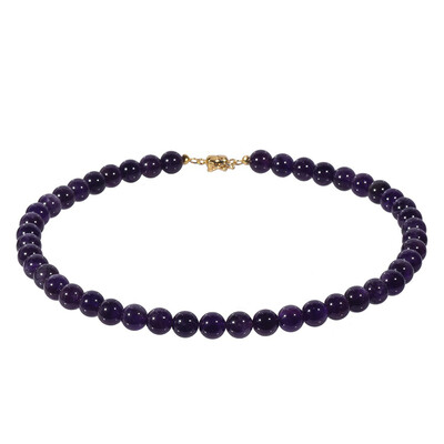 Zambian Amethyst Silver Necklace