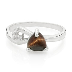 Red Tiger´s Eye Silver Ring